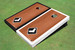Chicago White Sox Sock Rosewood Alternating Border Cornhole Boards