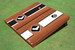 Chicago White Sox Sock Rosewood Alternating Long Stripe Cornhole Boards