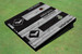 Chicago White Sox Sock Alternating Wood Look Long Stripe Custom Cornhole Boards