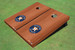 Houston Astros Wordmark Solid Rosewood Cornhole Boards