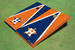 Houston Astros H Alternating Triangle Cornhole Boards