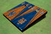 New York Mets NY Alternating Wood Look Triangle Cornhole Boards