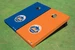 New York Mets Club Alternating Solid Cornhole Boards