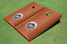 New York Mets Club Solid Rosewood Cornhole Boards New York Mets Club Solid Rosewood Cornhole Boards