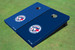Toronto Blue Jays Circle Alternating Solid Cornhole Boards