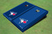 Toronto Blue Jays Bird Alternating Border Cornhole Boards Toronto Blue Jays Bird Alternating Border Cornhole Boards