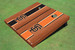 San Francisco Giants SF Rosewood Alternating Long Stripe Cornhole Boards San Francisco Giants SF Rosewood Alternating Long Stripe Cornhole Boards