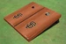 San Francisco Giants SF Solid Rosewood Cornhole Boards