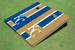 Kansas City Royals KC Alternating Long Stripe Cornhole Boards