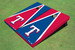 Texas Rangers T Alternating Triangle Cornhole Boards