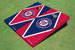 Washington Nationals Circle Alternating Diamond Cornhole Boards