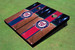 Washington Nationals Circle Field Long Stripe Alternating Themed Cornhole Boards