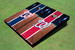 Washington Nationals W Field Long Stripe Alternating Themed Cornhole Boards