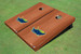 Tampa Bay Rays Solid Rosewood Cornhole Boards