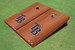 Tampa Bay Rays TB Solid Rosewood Cornhole Boards