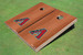 Arizona Diamondbacks A Solid Rosewood Cornhole Boards
