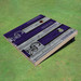 Colorado Rockies CR Alternating Wood Look Long Stripe Custom Cornhole Boards