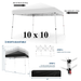California University  10 x 10 Pop Up Canopy Tent 