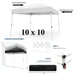 University of Wisconsin 10 x 10 Canopy Tent