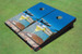 No Worries Cornhole Board Set(Black Frames)