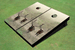 Elk In The Field Custom Cornhole Board Elk In The Field Custom Cornhole Board
