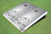 Rings Silver Wedding Custom Cornhole Board