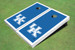 University Of Kentucky White Matching Border Cornhole Boards University Of Kentucky White Matching Border Cornhole Boards