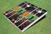 University Of Miami Stadium Long Stripe Themed Cornhole Boards University Of Miami Stadium Long Stripe Themed Cornhole Boards