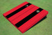 Black And Red Matching No Stripe Long Stripe Set Black And Red Matching No Stripe Long Stripe Set
