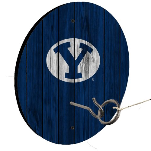 Brigham Young University Navy Ring Toss Lawn Game