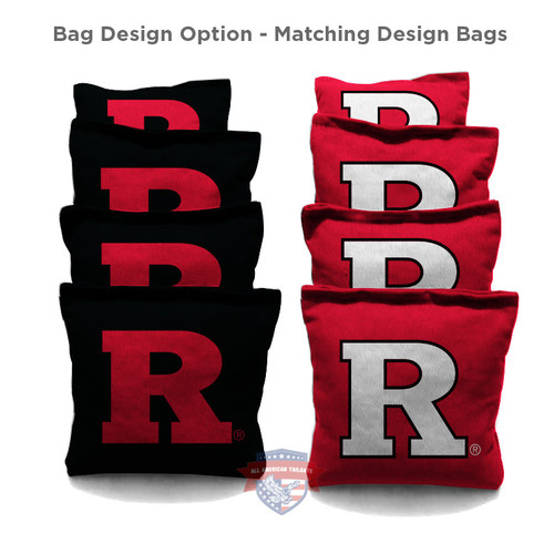 Rutgers University Cornhole Bags