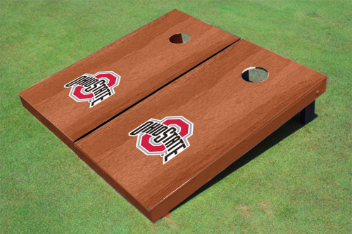 Ohio State University Solid Rosewood Cornhole Boards