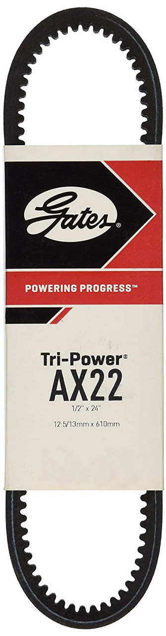 Gates AX22 Tri-Power® Belts (Molded Notch)