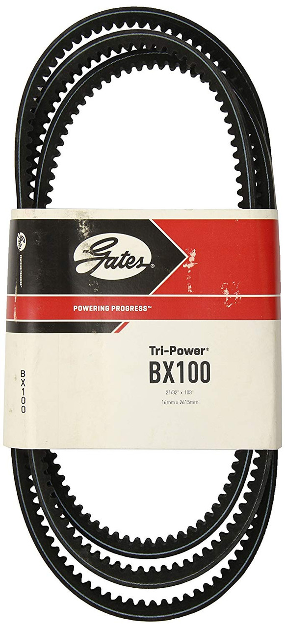 Gates BX100 Tri-Power® Belts (Molded Notch)