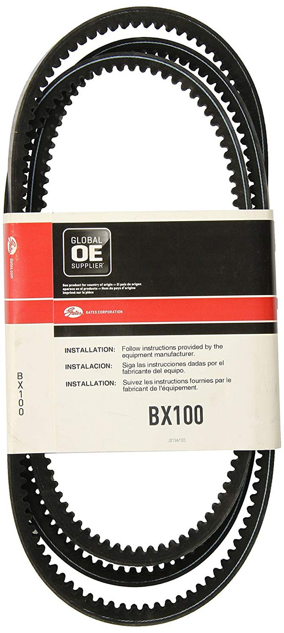 Gates BX100 Tri-Power® Belts (Molded Notch)