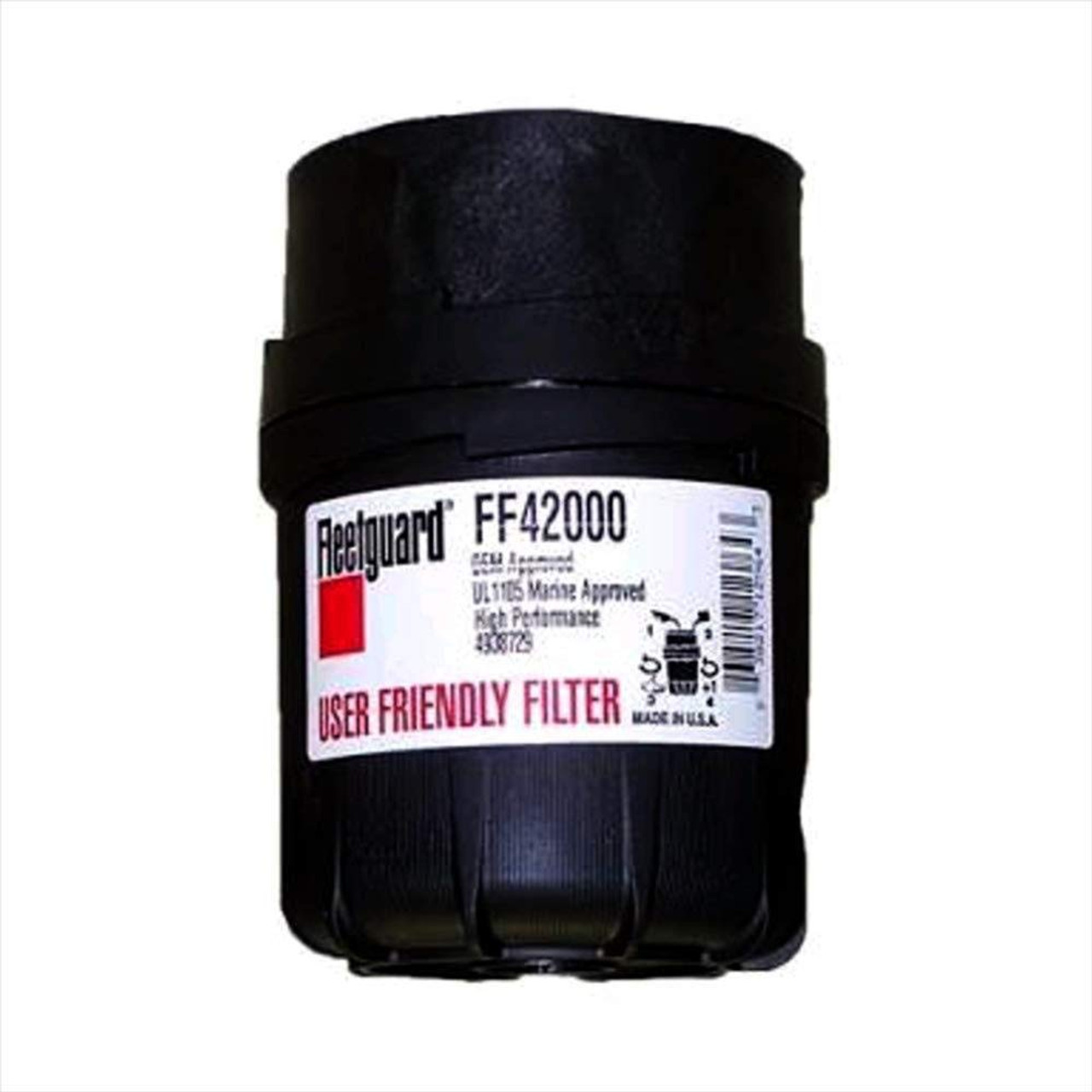 Fleetguard FF42000 Fuel Filter Spin-on Plastic