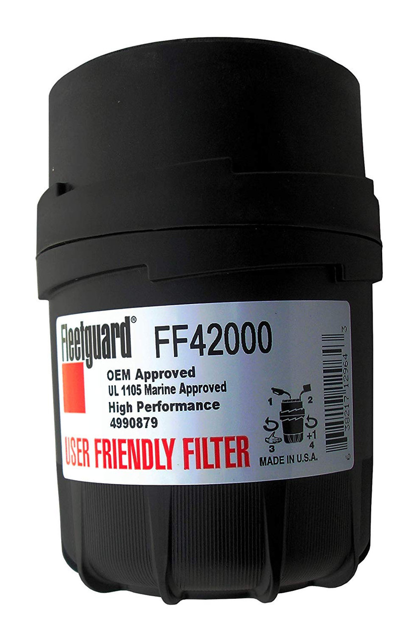 Fleetguard FF42000 Fuel Filter Spin-on Plastic