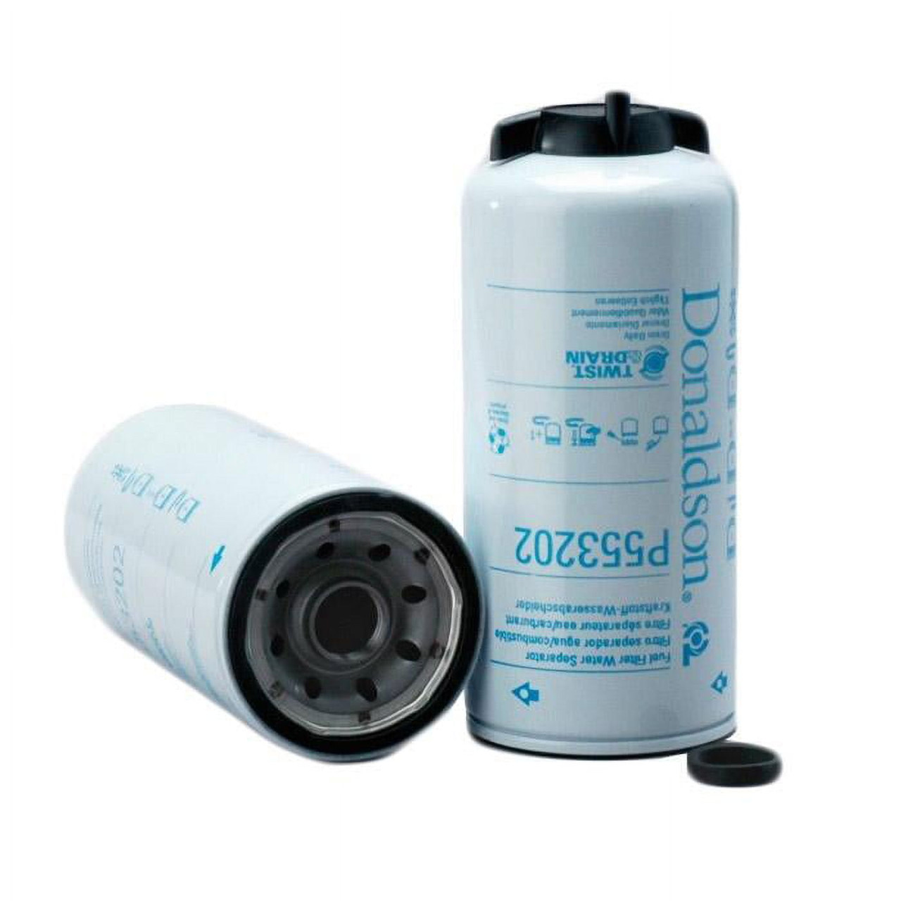 P553202 Donaldson Fuel Filter, W/S Spin-On Twis&Drain(RACOR S3202) - (Pack of 3)