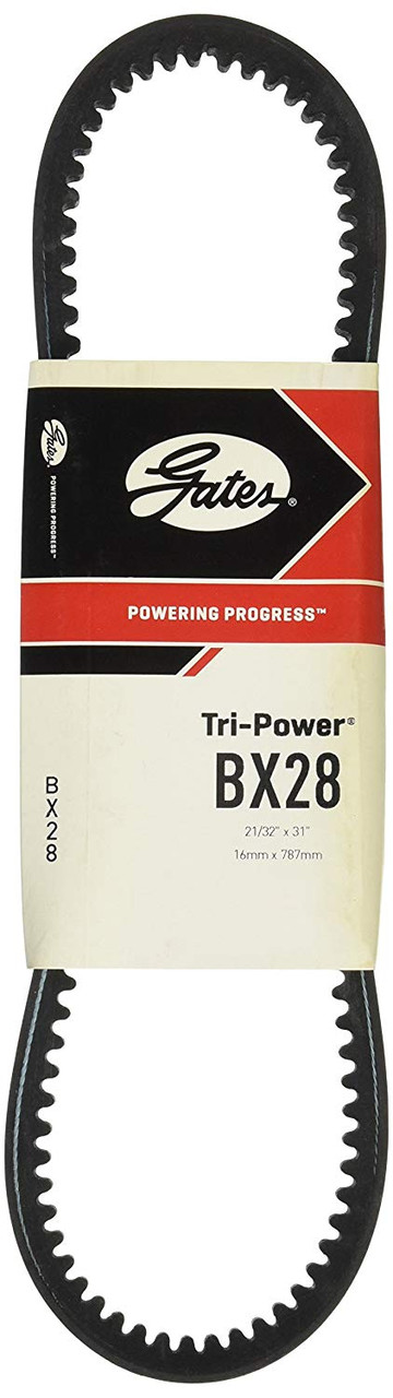 Gates BX28 Tri-Power?« Belts (Molded Notch)