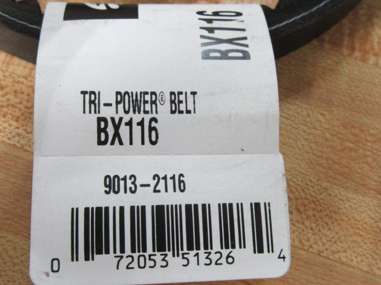 Gates BX116 Tri-Power?« Belts (Molded Notch)
