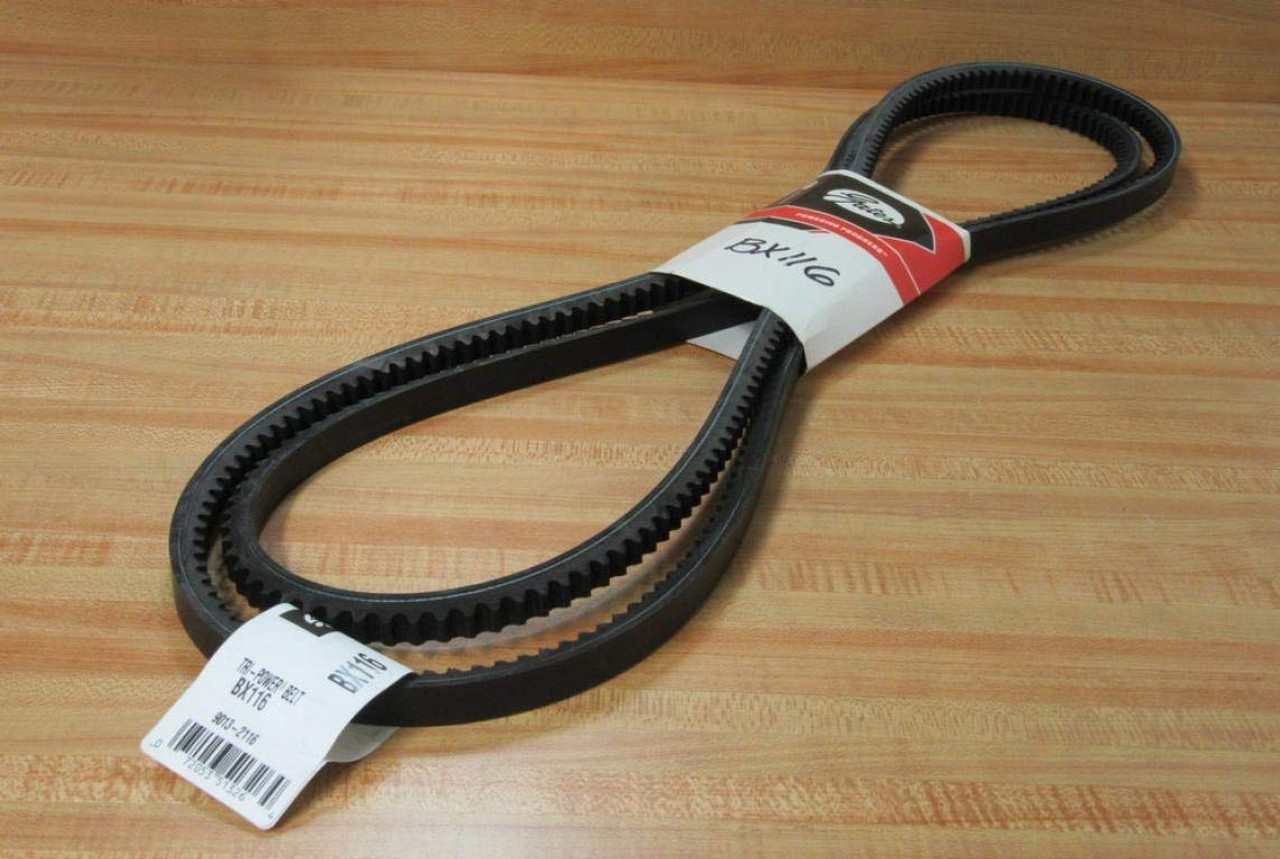 Gates BX116 Tri-Power?« Belts (Molded Notch)