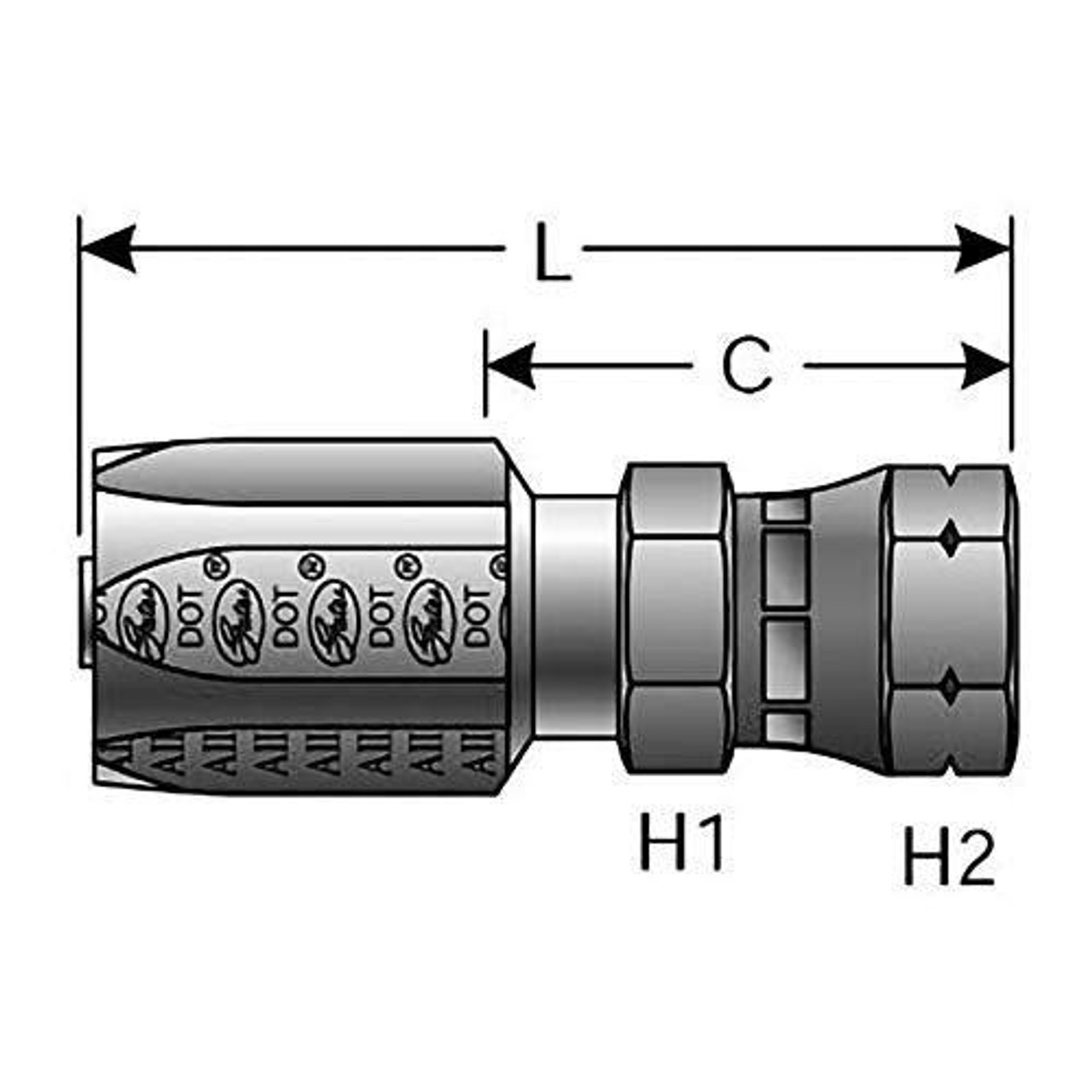 Gates G34200-1212 12C5-12RFSX