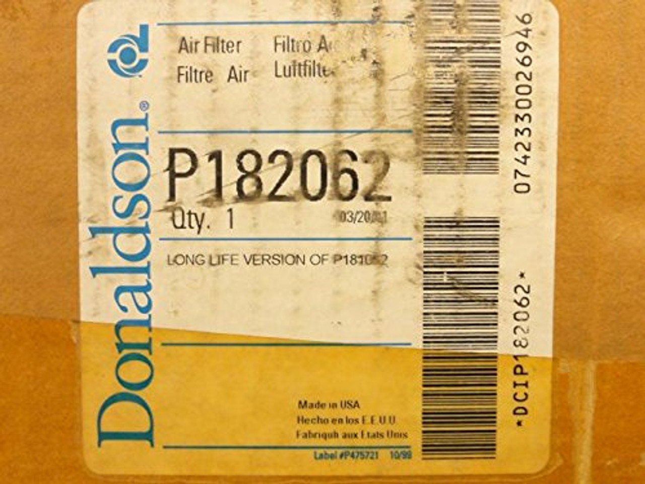 Donaldson P18-2062 AIR PRMY