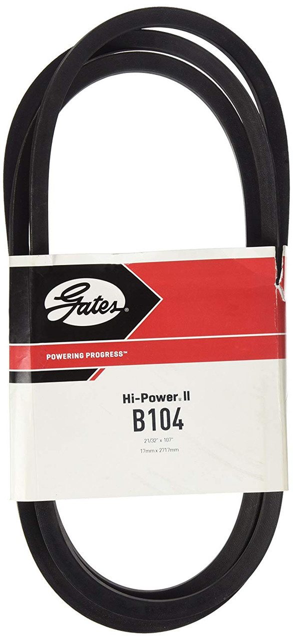 Gates B104 Hi-Power® II V-Belts