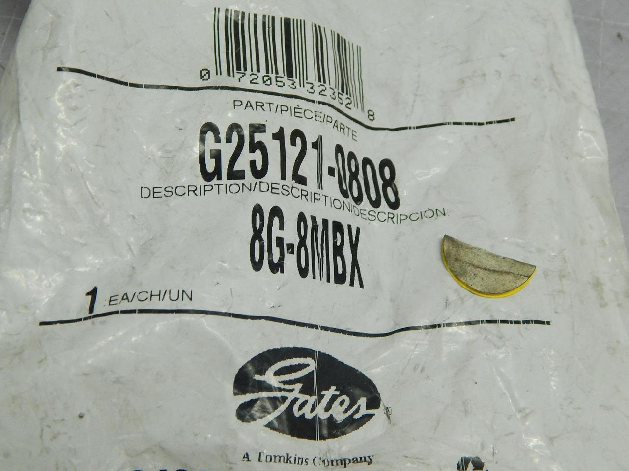 Gates G25121-0808 8G-8MBX