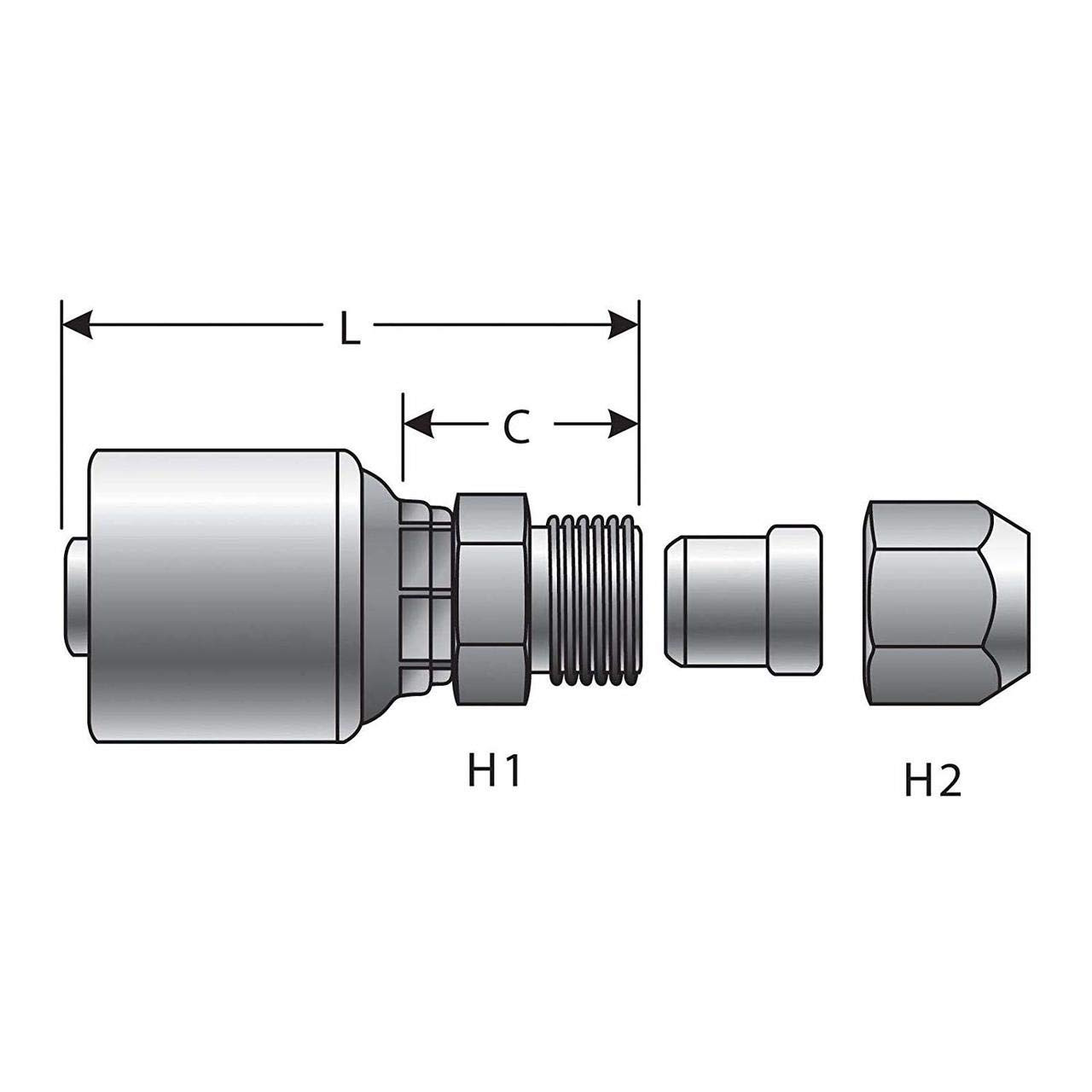 Gates G25510-0608 6G-8MFA