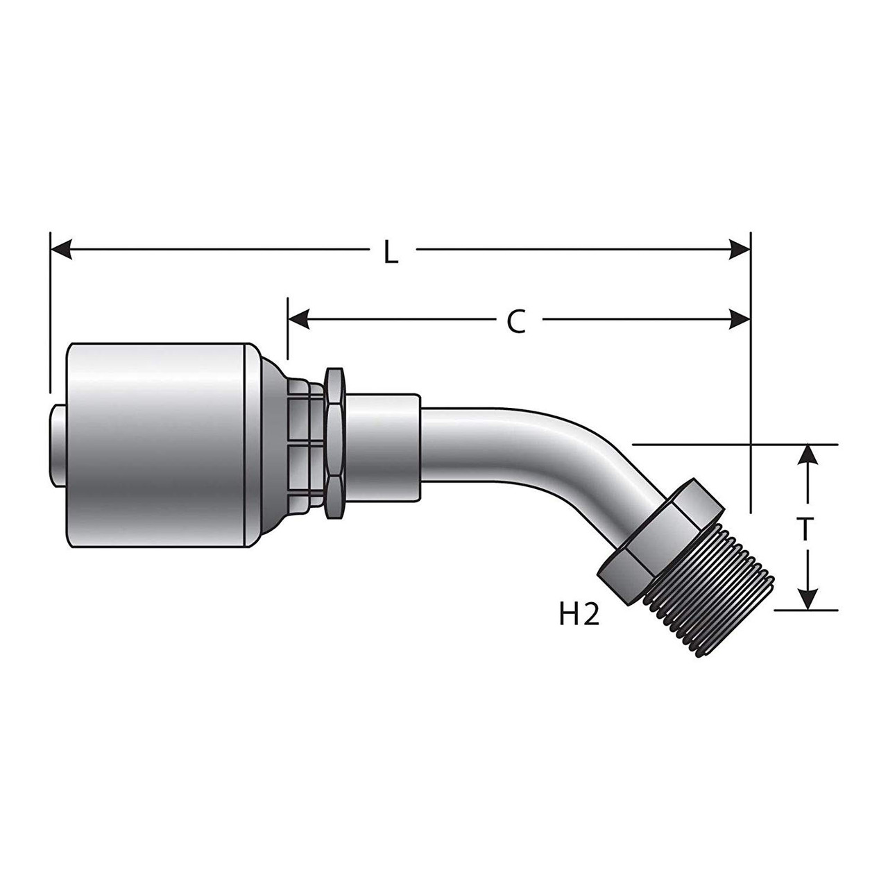 Gates G25502-0606 6G-6MIX45