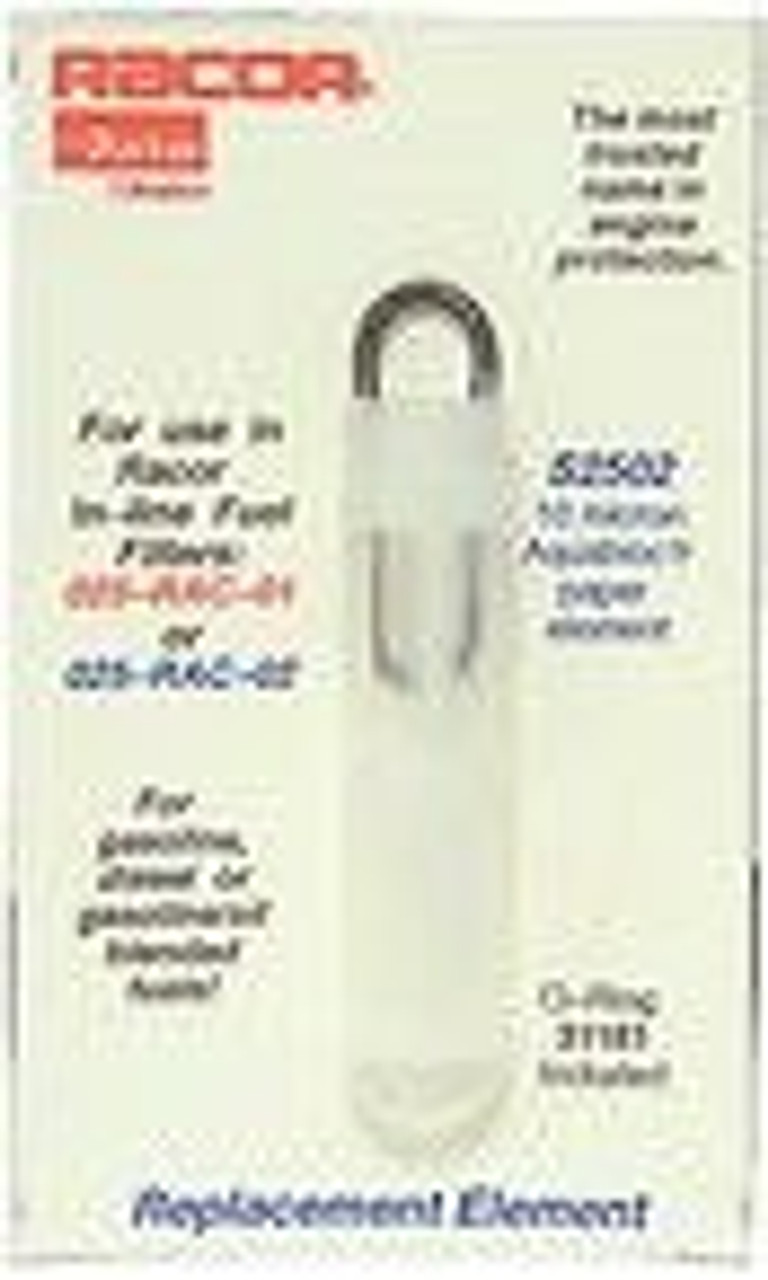 Racor S2502 ELEMENT,10M, AQUABLOC,GASOLINE