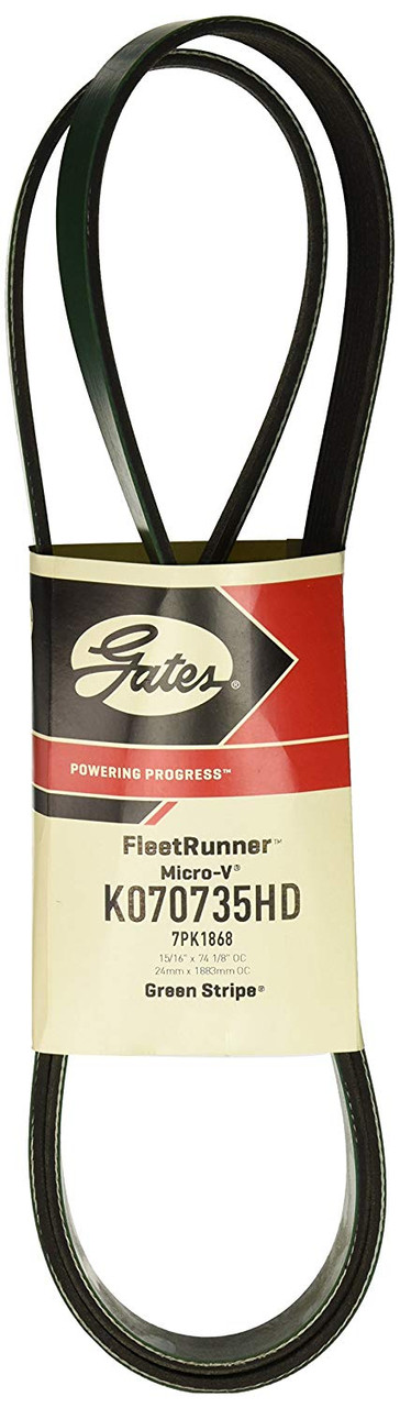Gates K070735HD FleetRunner® - Micro-V® Belts