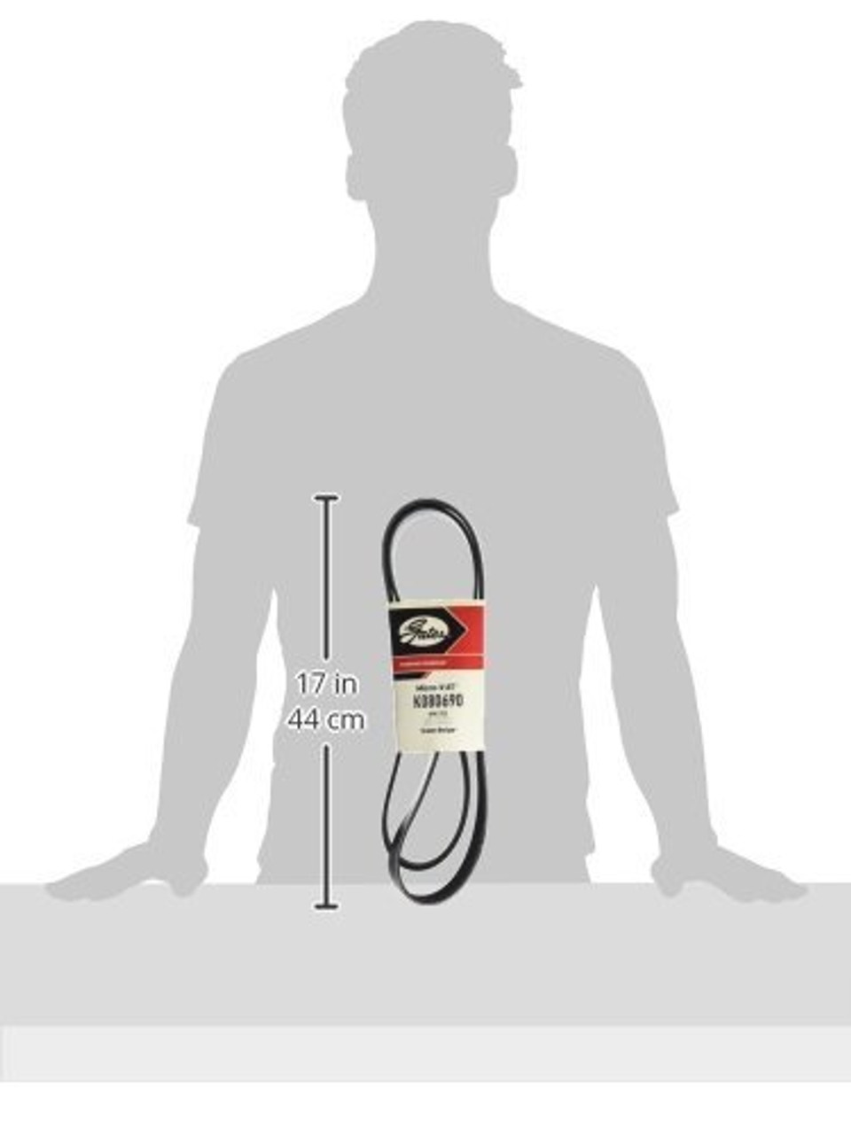 Gates K080690 Micro-V AT® Belts
